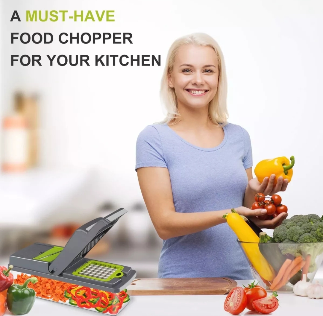 Cortador Rebanador Picador Manual De Verduras Fruta Rallador