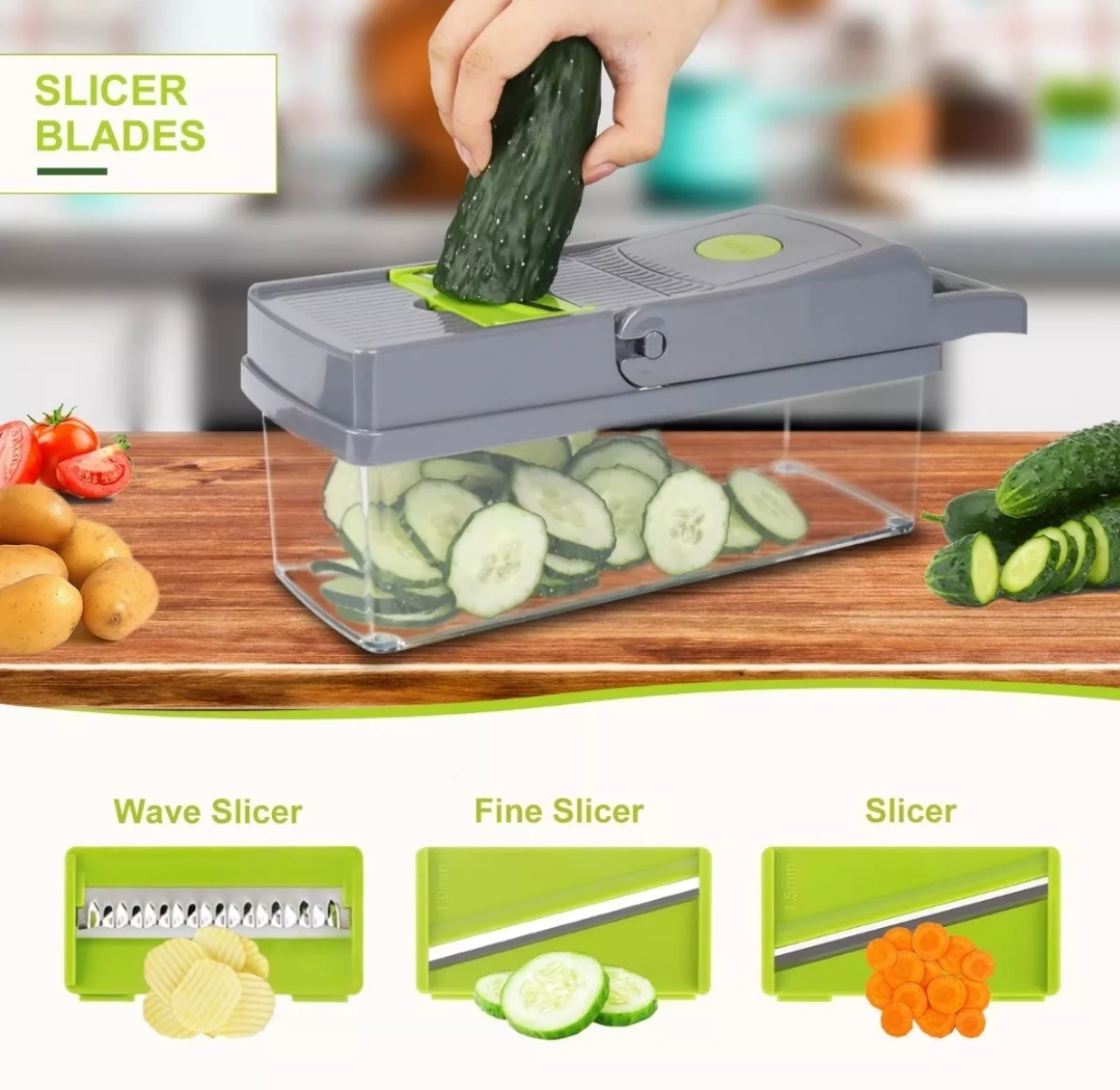 Cortador Rebanador Picador Manual De Verduras Fruta Rallador