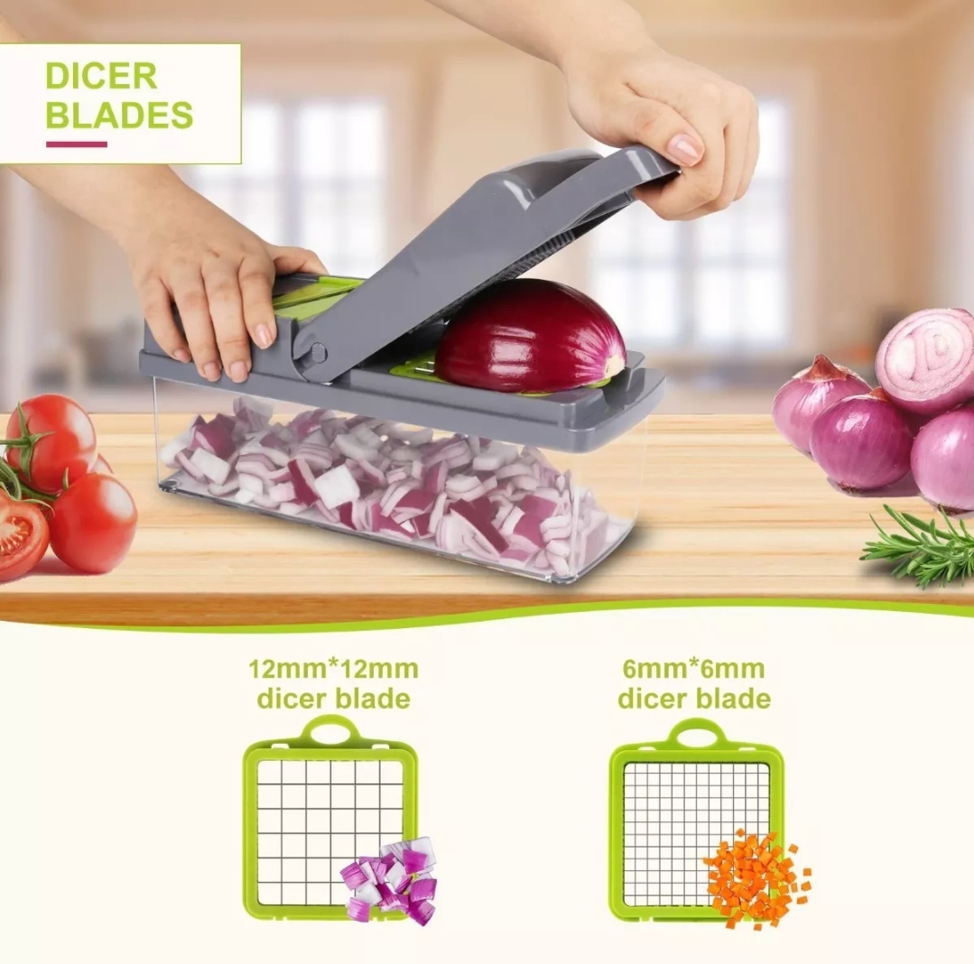 Cortador Rebanador Picador Manual De Verduras Fruta Rallador