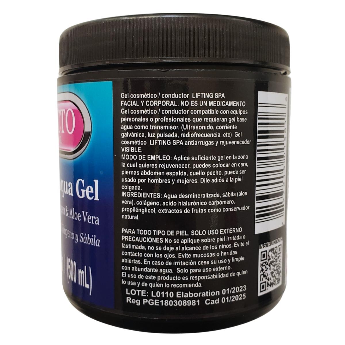 Gel Conductor Efecto Lifting Facial Y Humectante Protecto