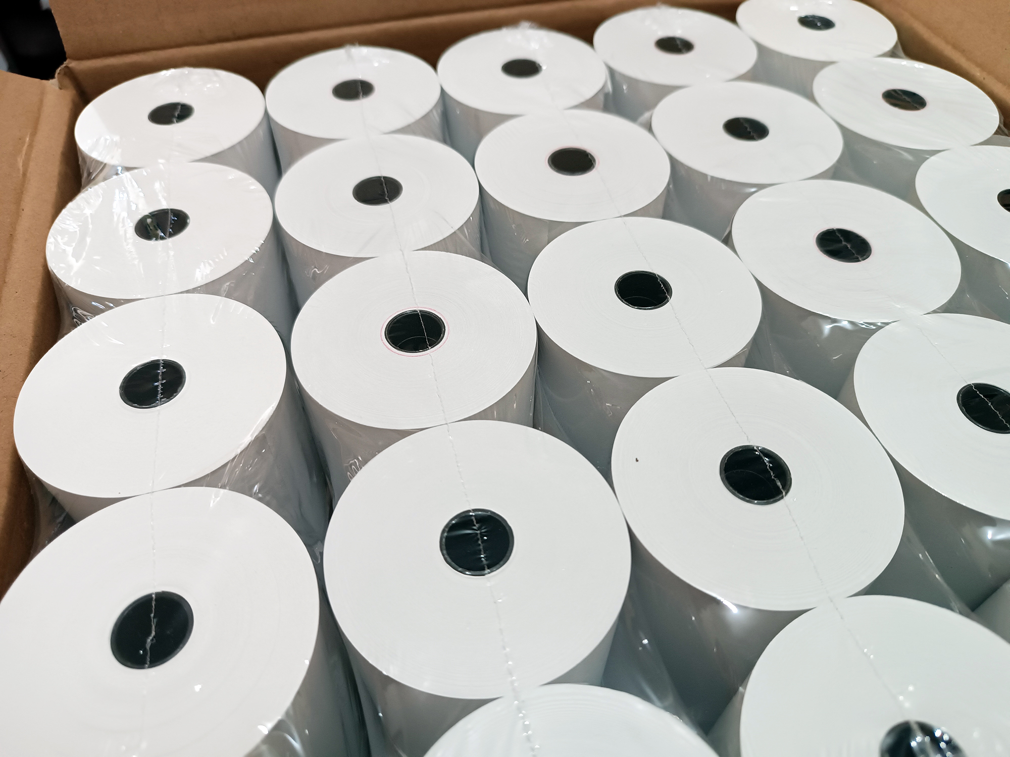 15 Rollos Papel Térmico 80x70 mm para impresoras mini printer 80mm