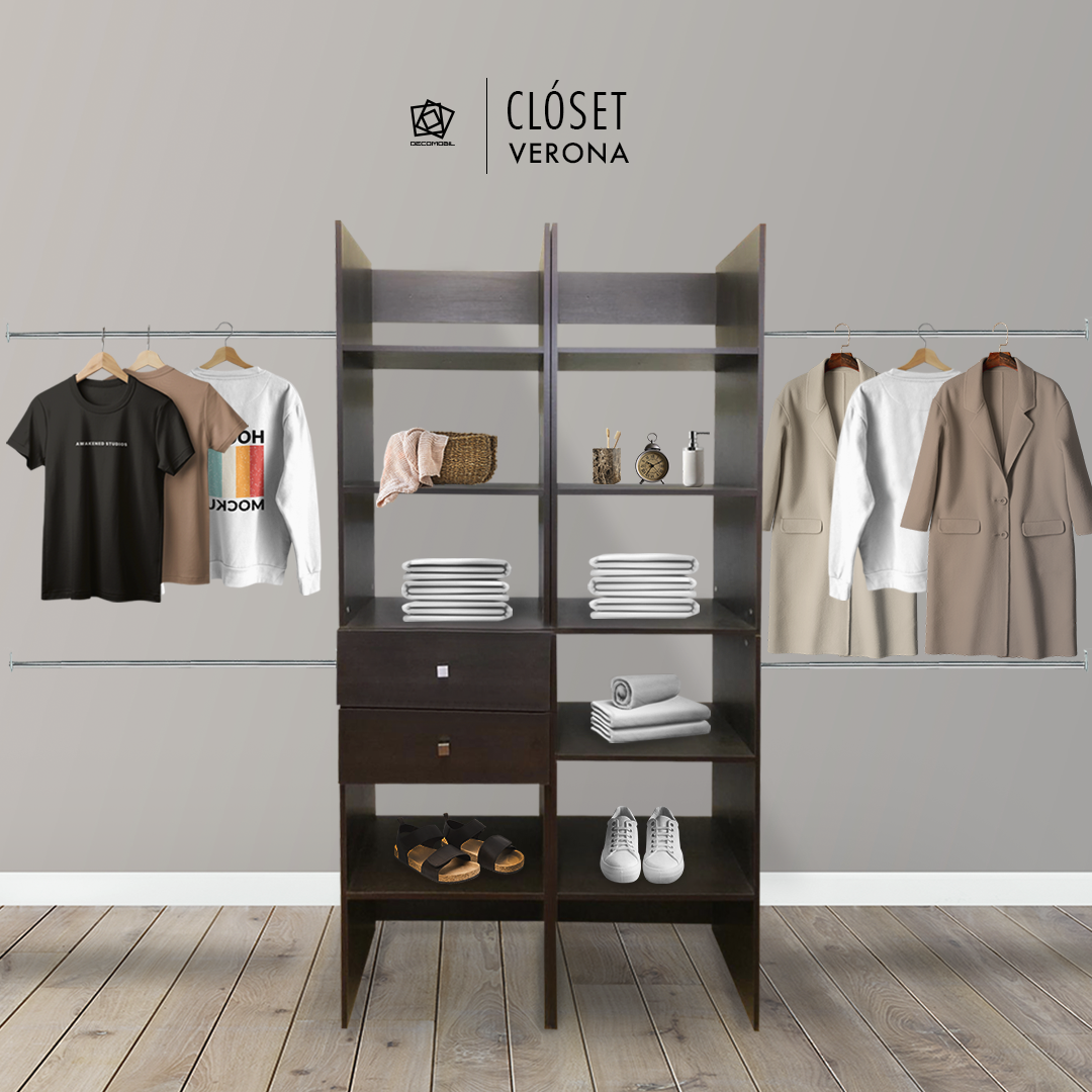 Closet Verona Completo Premium Ajustable.