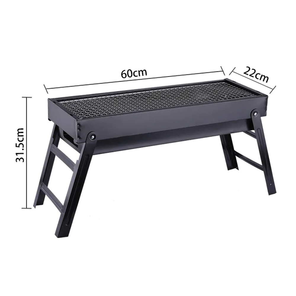 Asador de carbón Plegable Onof Mini Asador para Carnes Portátil Para Barbacoa y Gril