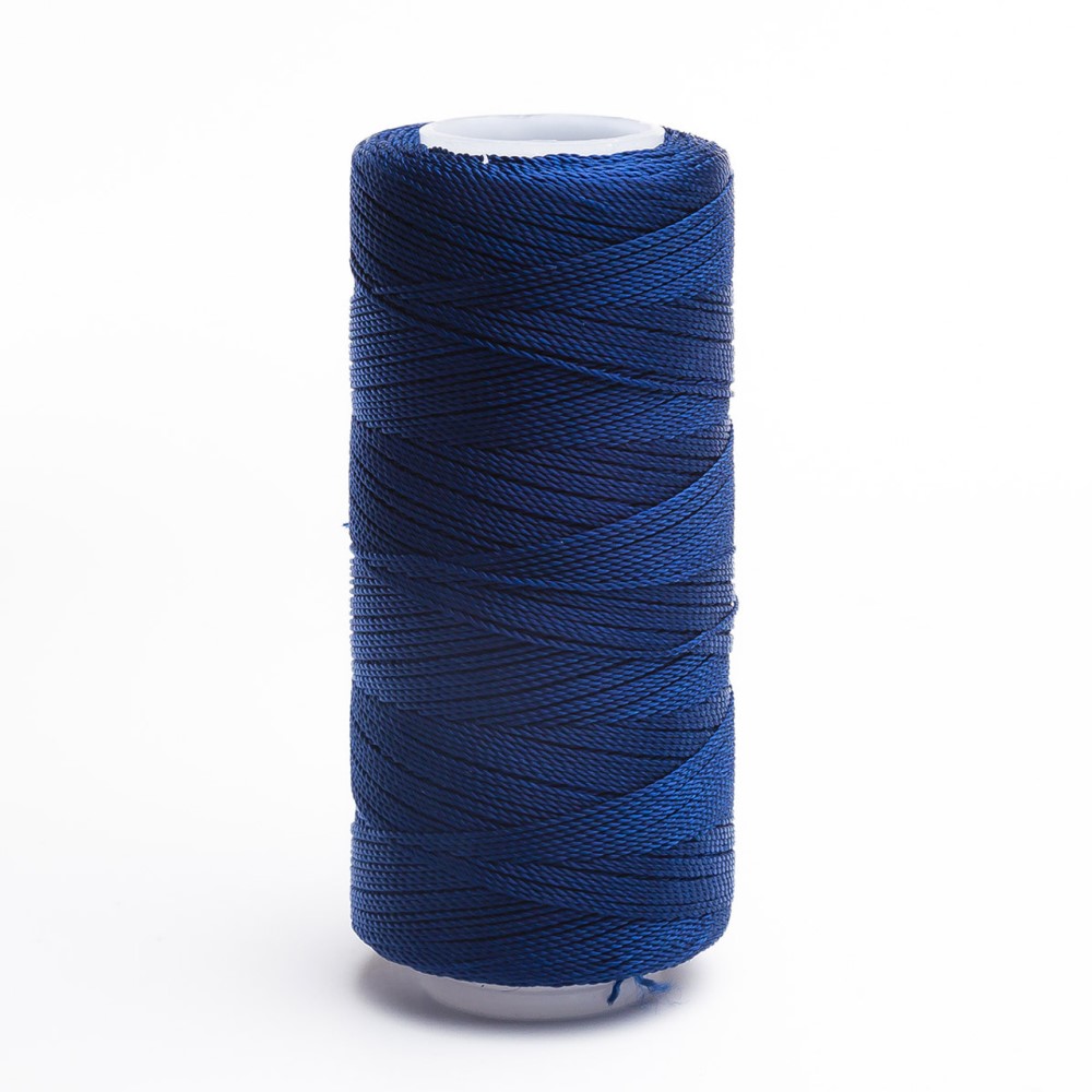 Caja 6 Pzs Hilo Crochet Nylon Azul rey Selanusa