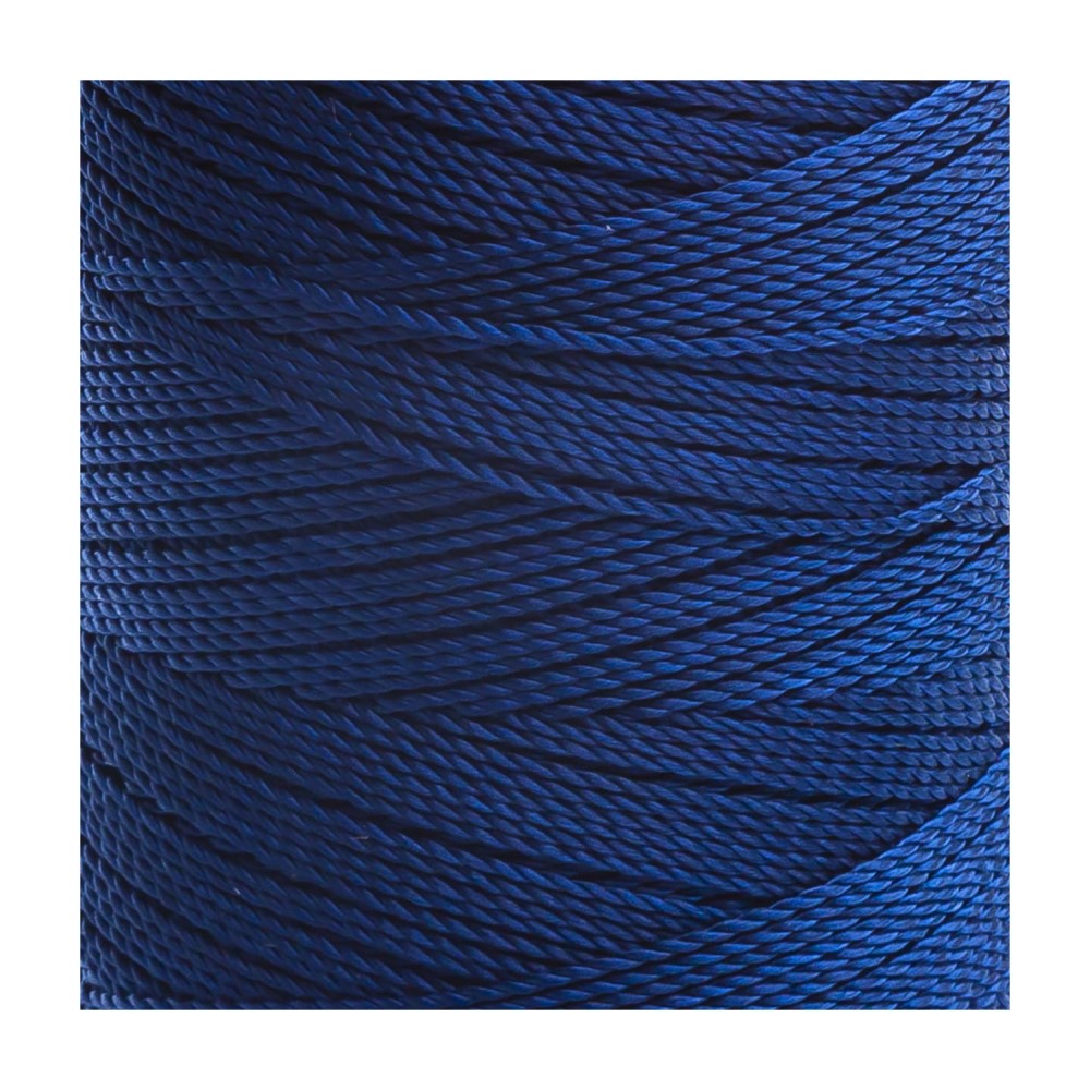 Caja 6 Pzs Hilo Crochet Nylon Azul rey Selanusa