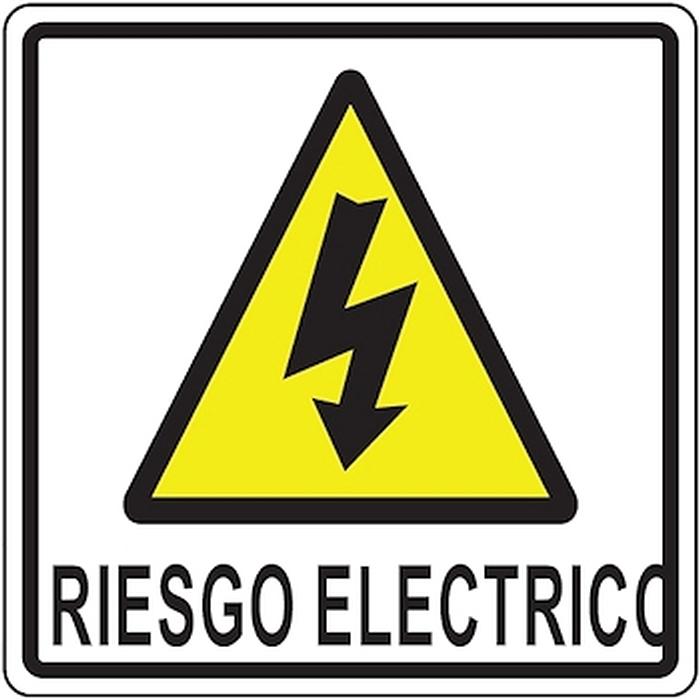 Señalamientos de Precaución MXSPN-001 20x20 cm De Precaución Riesgo Eléctrico Normal Señalamientos De Precaución