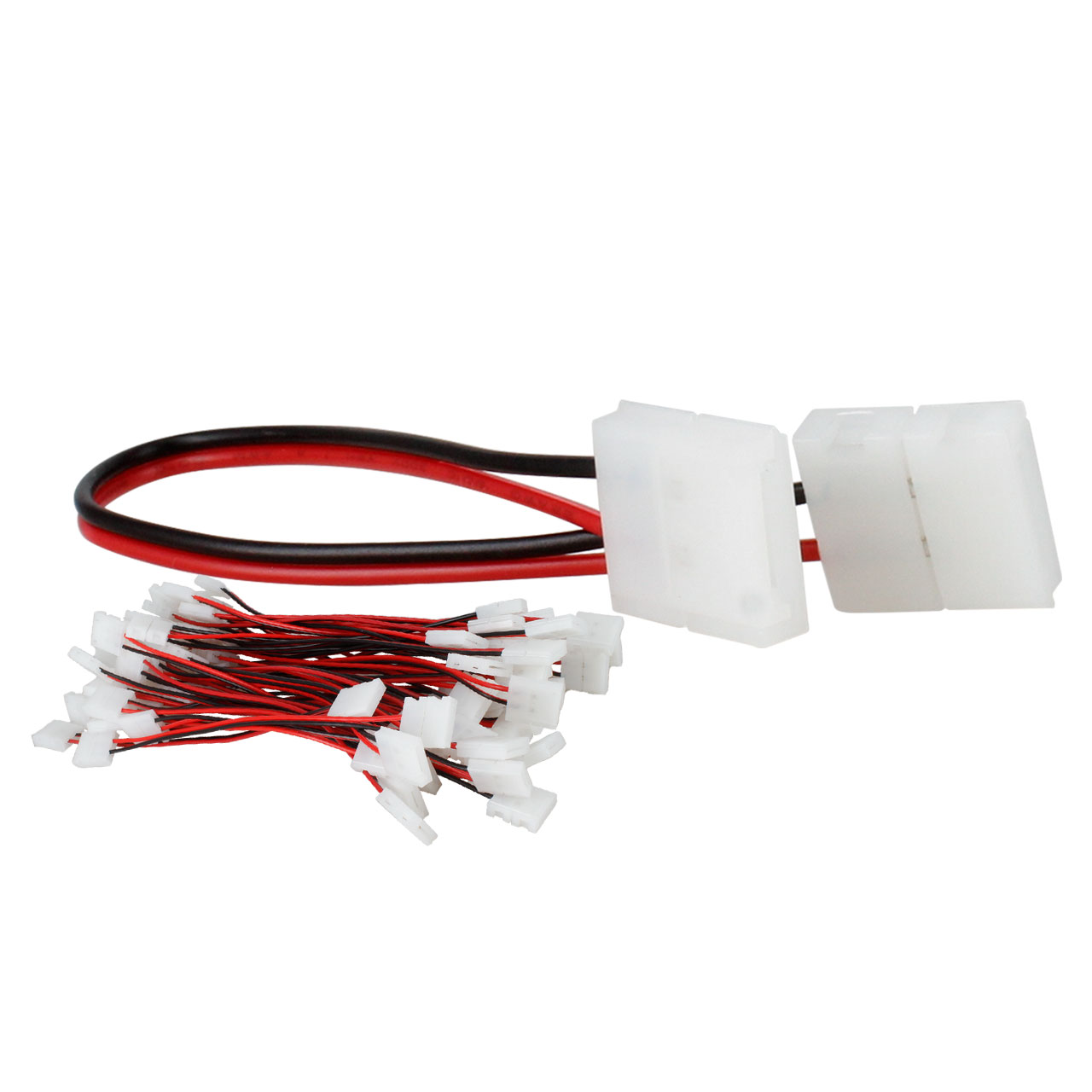 50 Conectores Para Tira Led Smd 5050 3528 2 Pines 12v