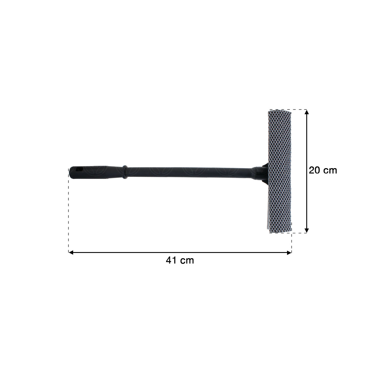 Jalador Limpia Vidrios Parabrisas Con Esponja Y Mango