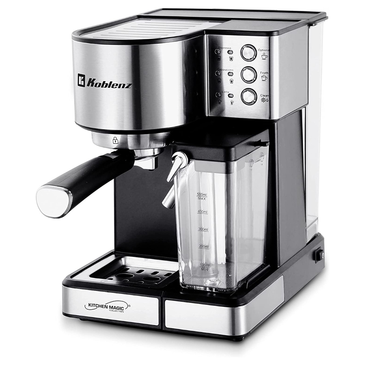 Oster Prima Latte Cafetera Espresso 15 Bares Roja con Tratamiento