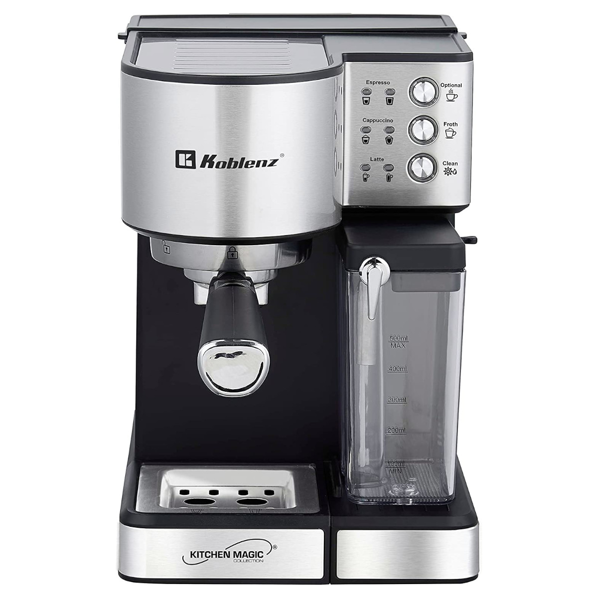 Cafetera Espresso y Latte Koblenz CKM-1350 15 bar 1.8Lt