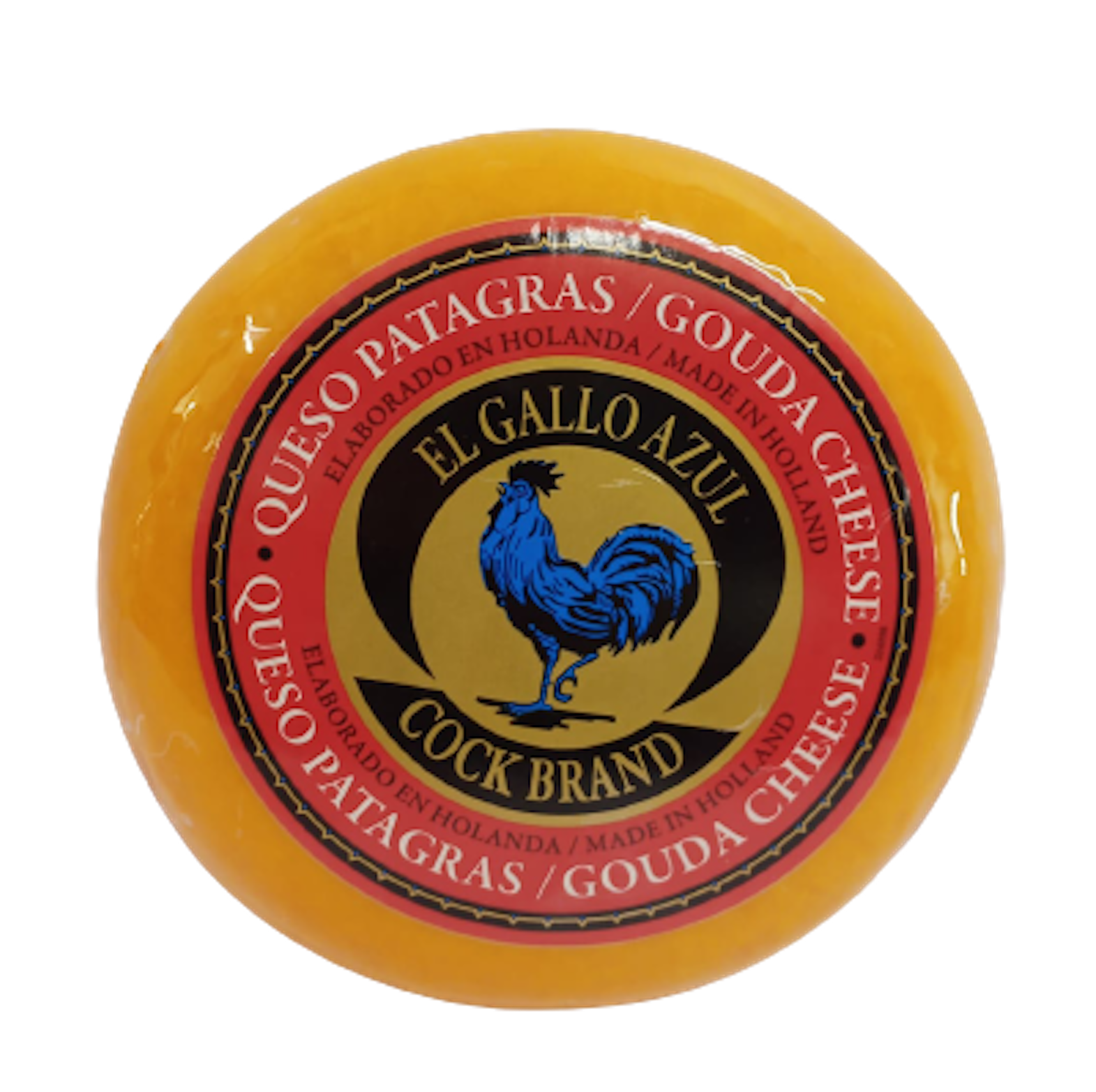 Queso Patagras Gallo Azul De Importación 3.8kg +- 50g 