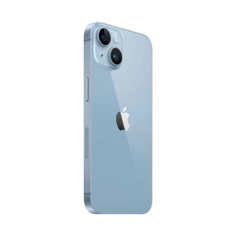 iPhone 14 Plus 128GB Azul Desbloqueado E-SIM + Audífonos Genéricos