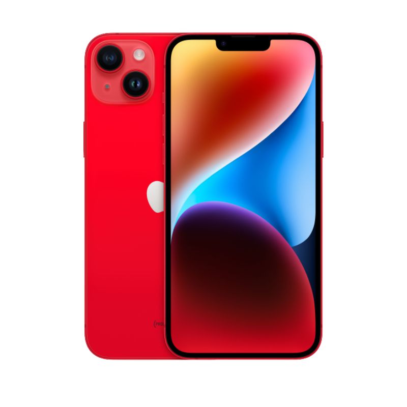 iPhone 14 Plus 128GB Rojo Desbloqueado E-SIM + Audífonos Genéricos