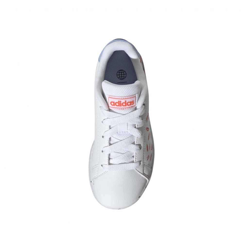 Tenis Casual Adidas Advantage Moana blanco H06326
