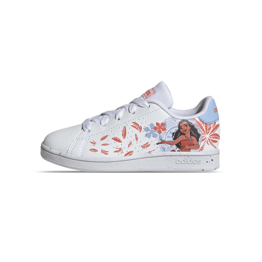 Tenis Casual Adidas Advantage Moana blanco H06326