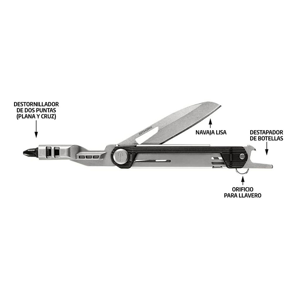 Multiherramienta ARMBAR SLIM DRIVE Gris Gerber