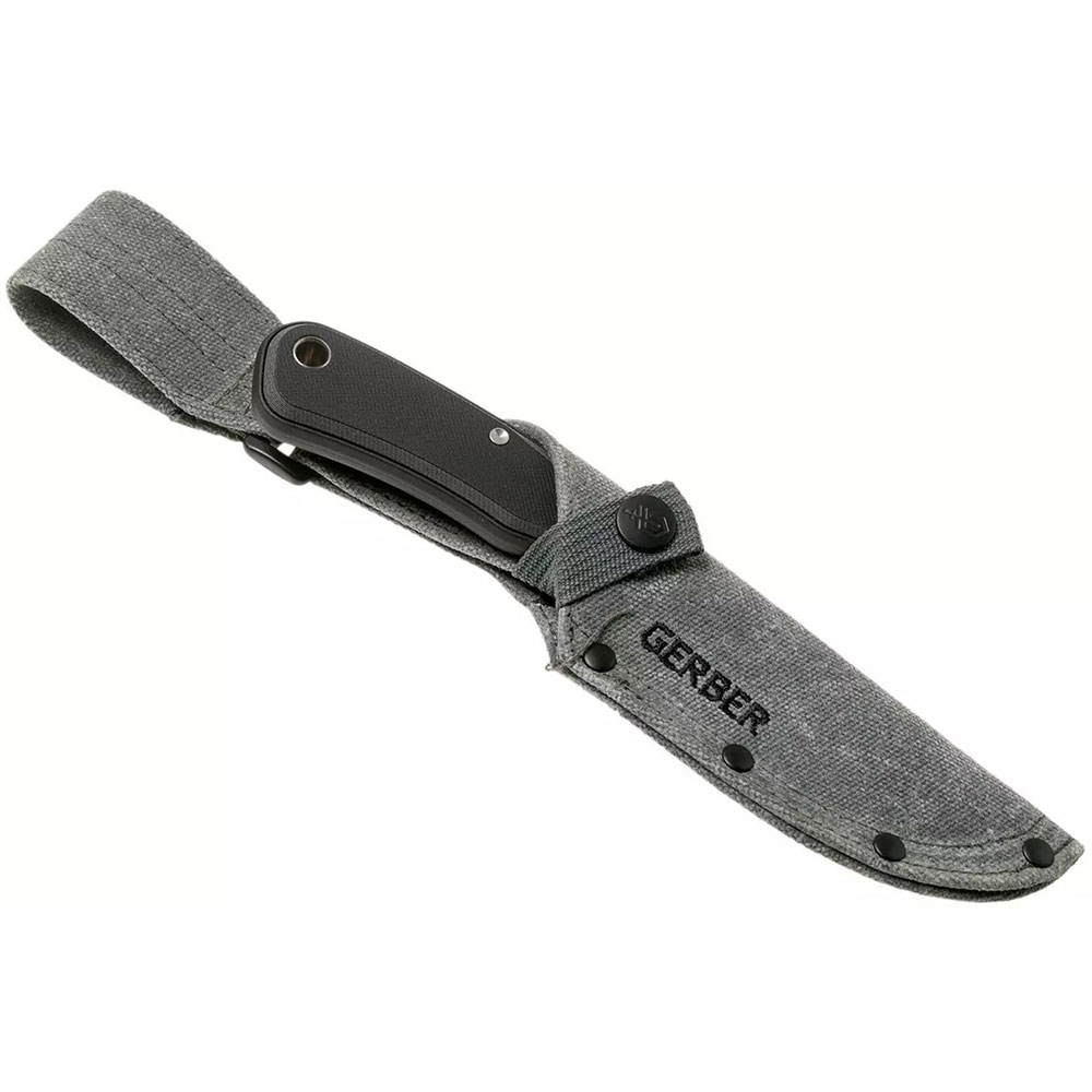 Cuchillo Liso DOWNWIND Negro Gerber
