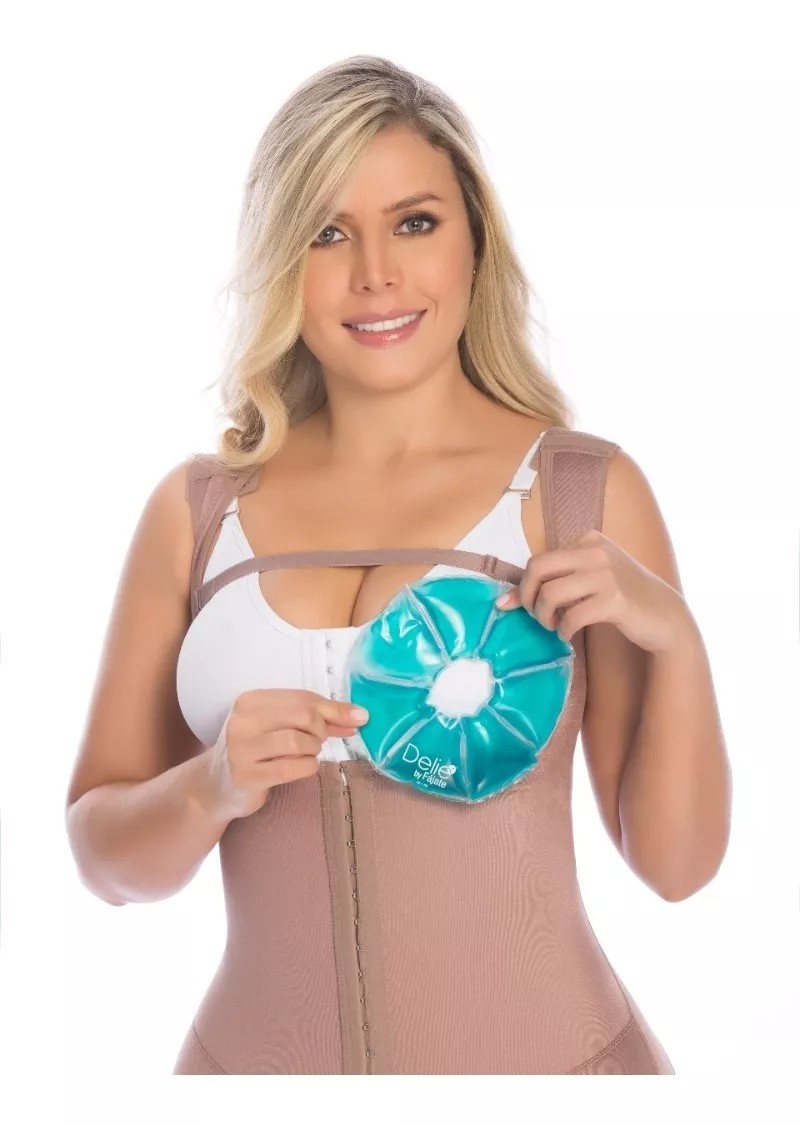 Compresas De Gel Para Senos Frio y Caliente Fajate, Discos Reafirmantes Para Senos y Pectorales, Compresas Descongestionantes De Senos