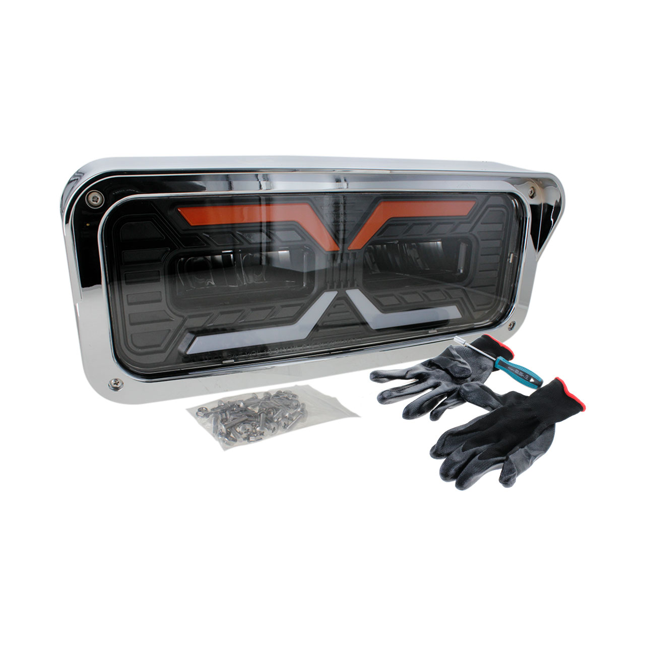 Par Faros Unidad Principal Kenworth Pestaña T600/T800/W900