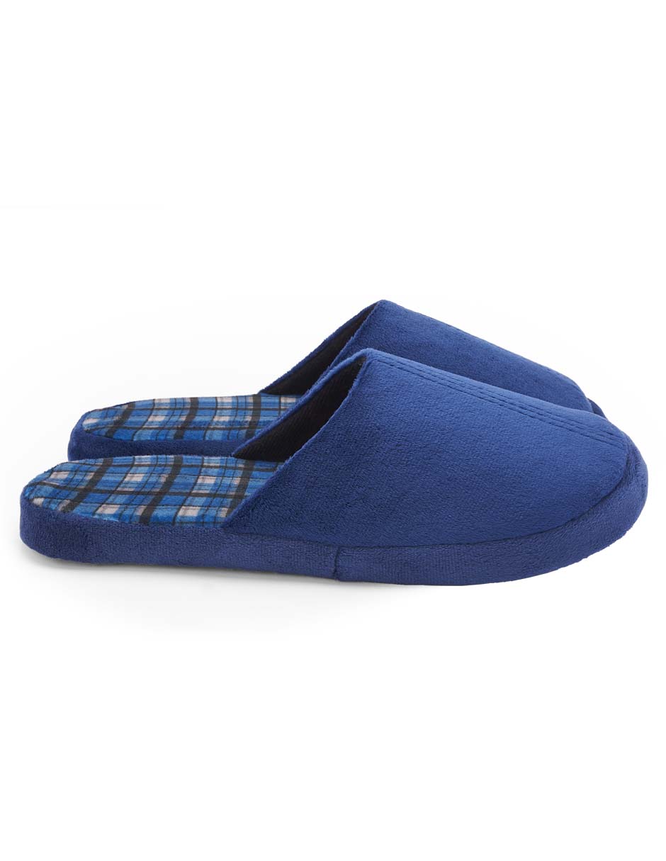 Perezozaz - Pantuflas de Caballero / Hombre - Diseño Azul
