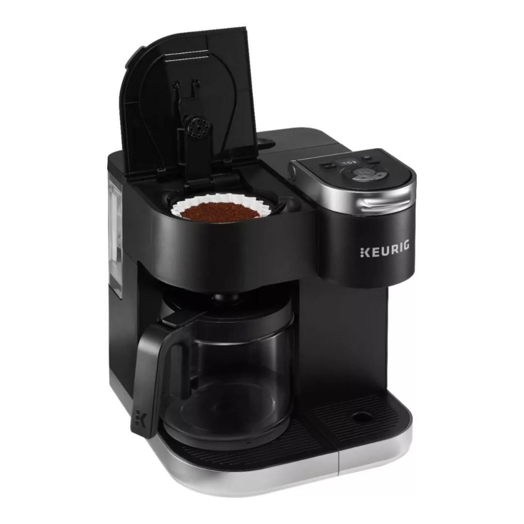 Cafetera Keurig K-duo 12 Tazas Cafe Molido K-cup De Cápsulas