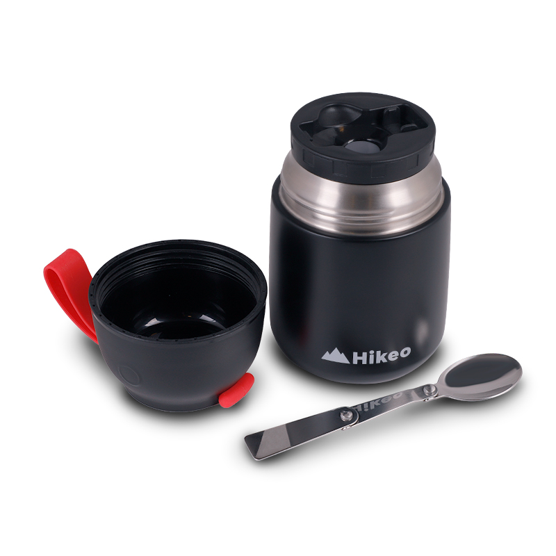 Termo de Acero Inoxidable para Comida y Sopa 628 ml Hikeo