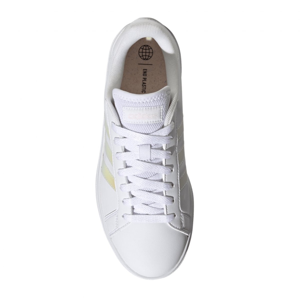 Tenis casual Adidas Grand Court base 2.0 blanco GW7181