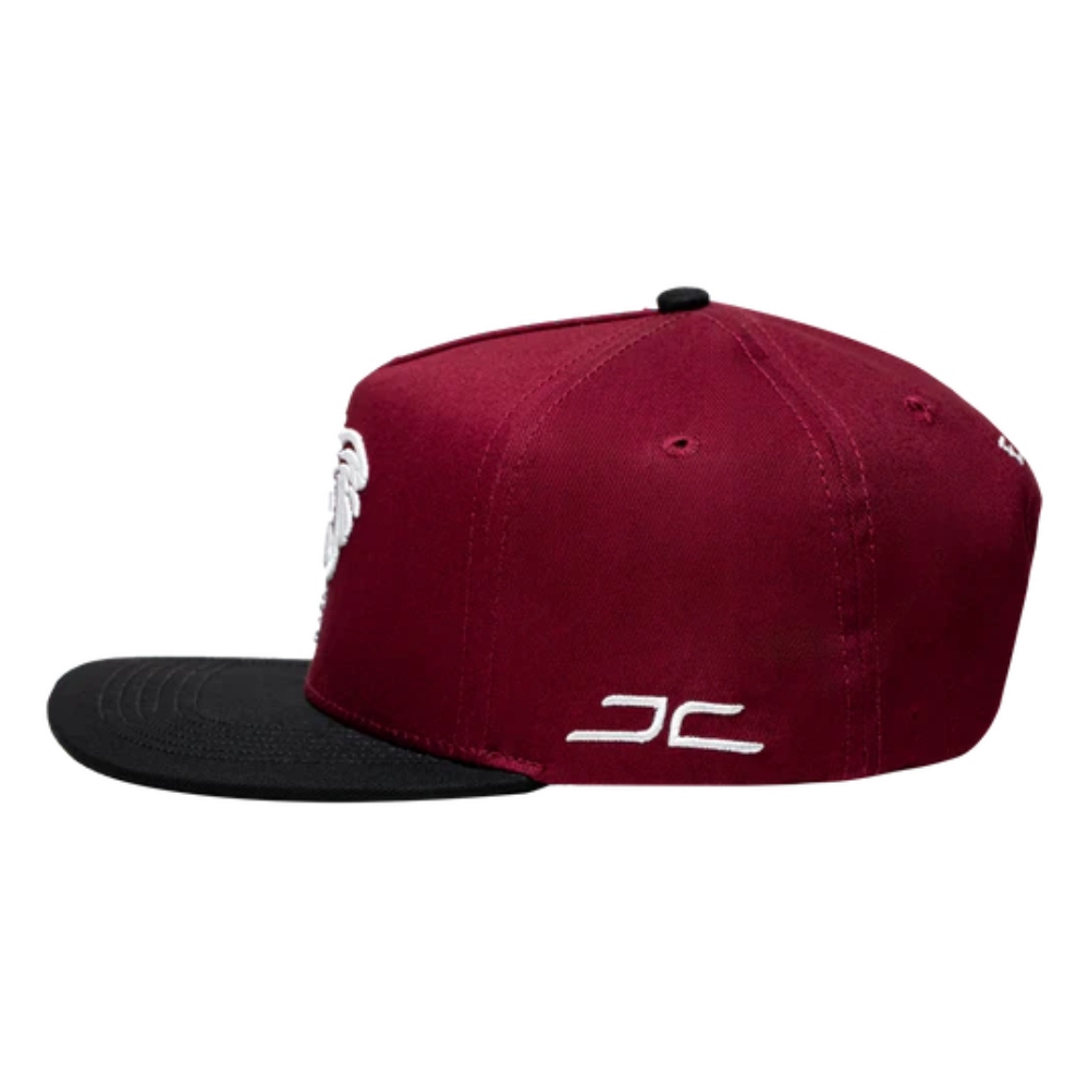 Gorra snapback JC Hats Elephant Burgandy unitalla vino unisex 001420