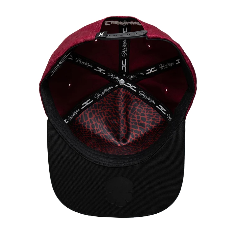 Gorra snapback JC Hats Elephant Burgandy unitalla vino unisex 001420