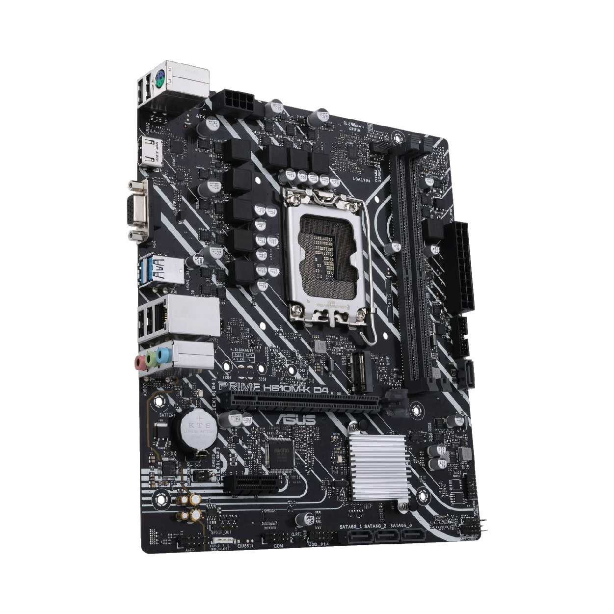 Tarjeta Madre Asus Prime PRIME H610M-K D4 Intel 12,13Th Gen Lga 1700 Matx