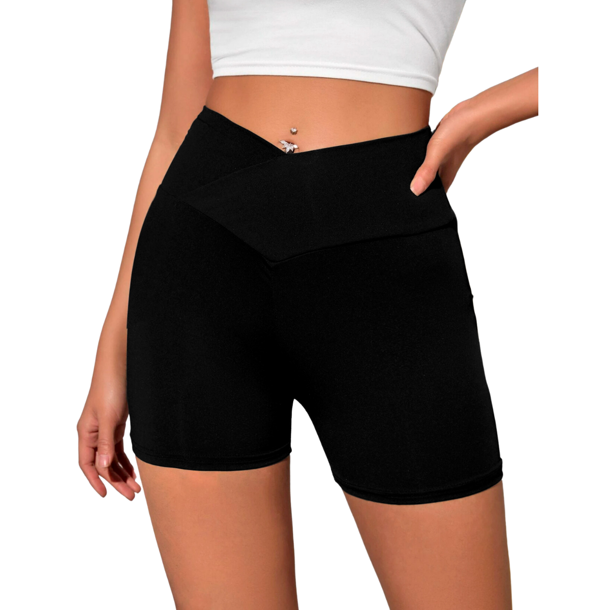 Short Deportivo Dama Biker Mujer Bolsa Celular Lycra Playa