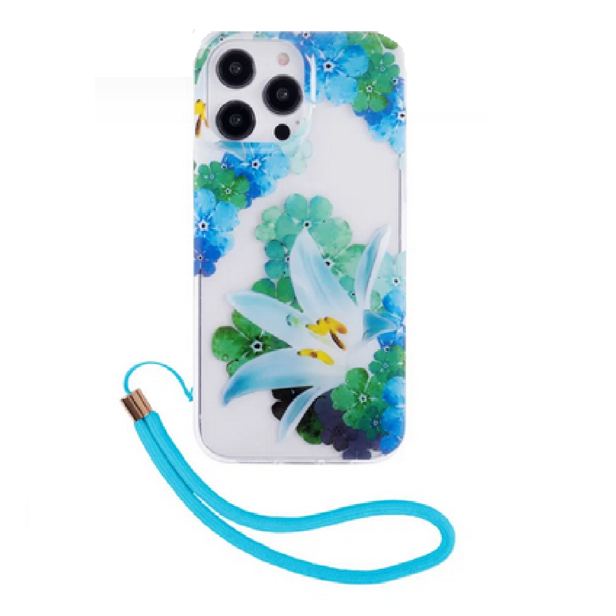 Protector Mobo Glam Lily Strap Azul IPhone ONE 11