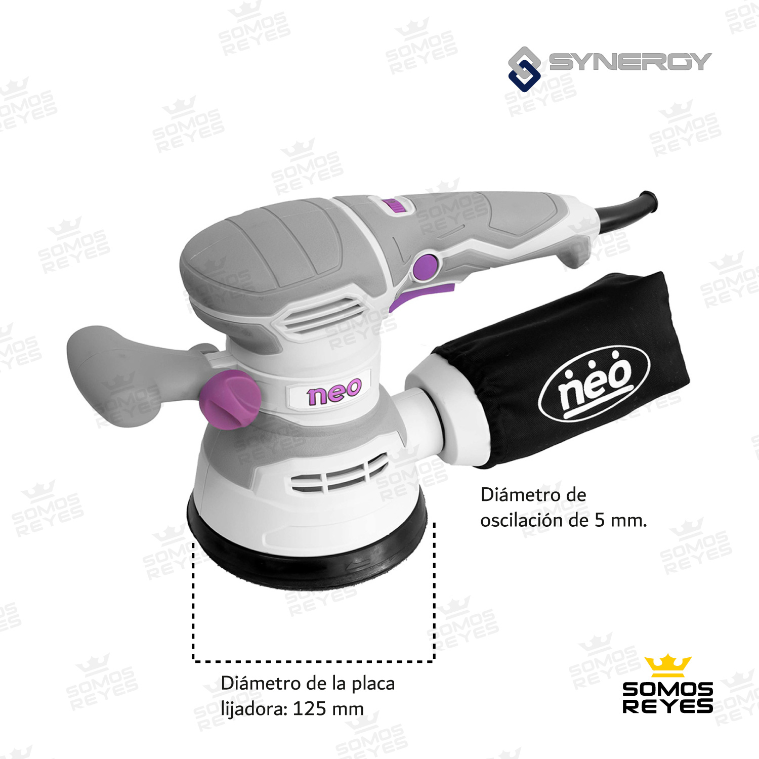 Lijadora Roto Orbital Profesional Electrica 450w 120v Neo 