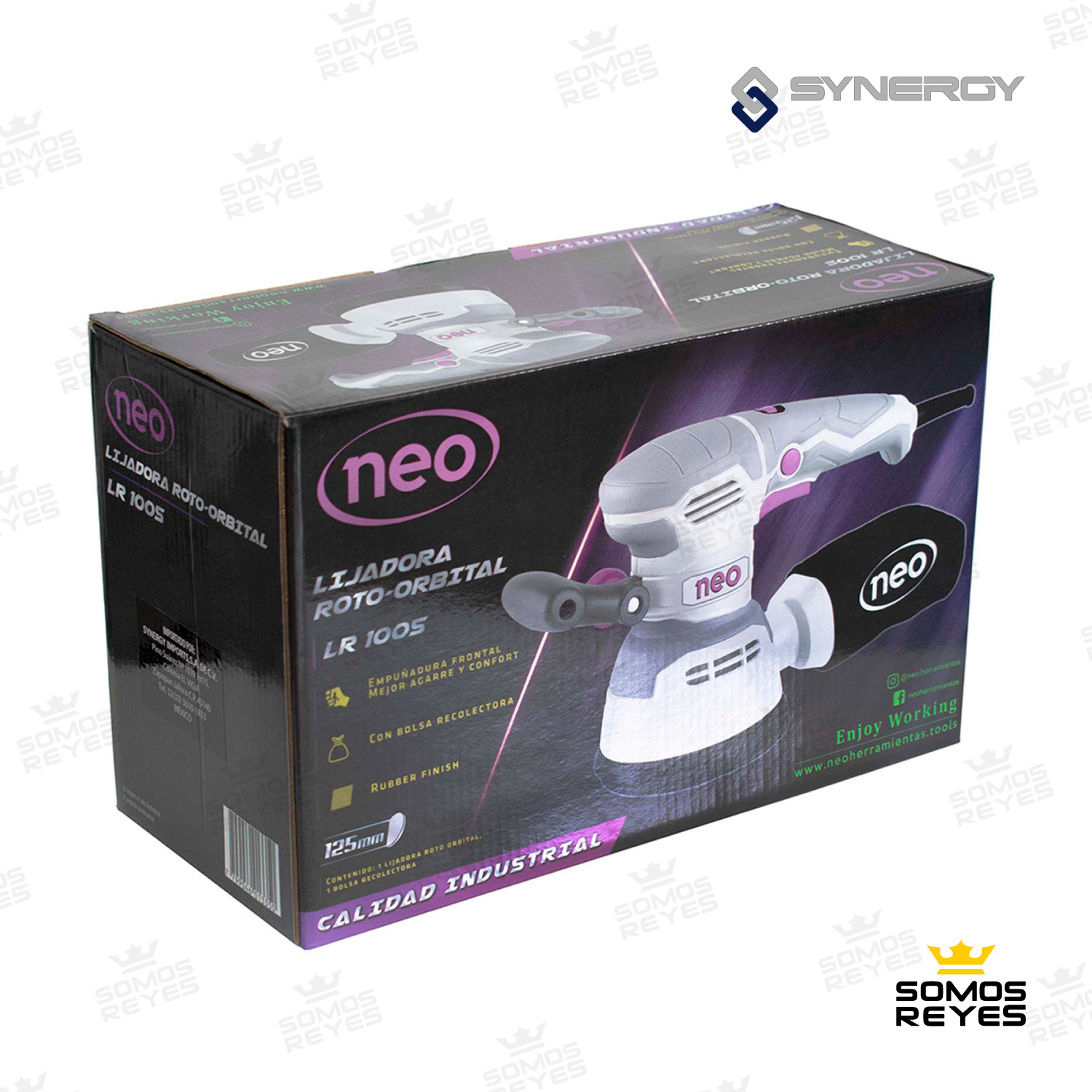 Lijadora Roto Orbital Profesional Electrica 450w 120v Neo 