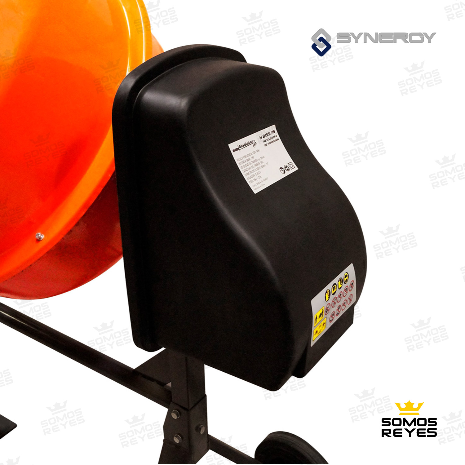 Revolvedora De Cemento Electrica Mezcladora Tambor 155l 1hp 