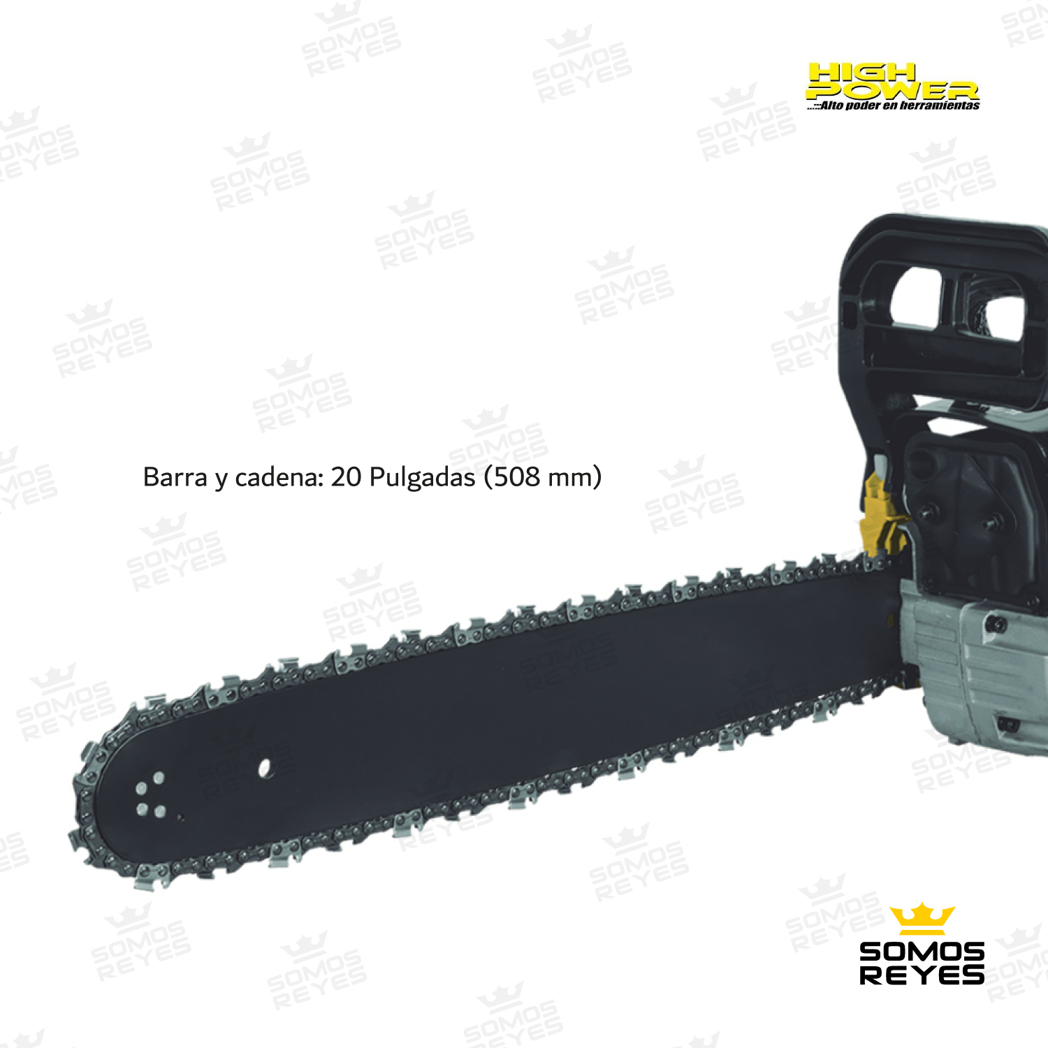 Motosierra Gasolina Leñadora Espada 20 In 52cc High Power 