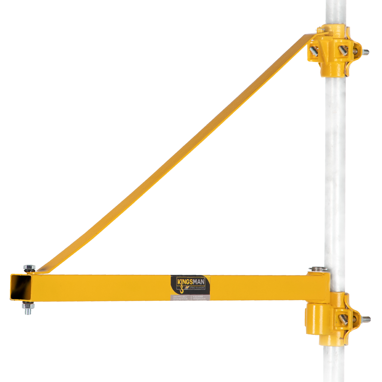 Soporte P/ Colocar Polipasto Con Giro De 180 1000 Kg 75 Cm 