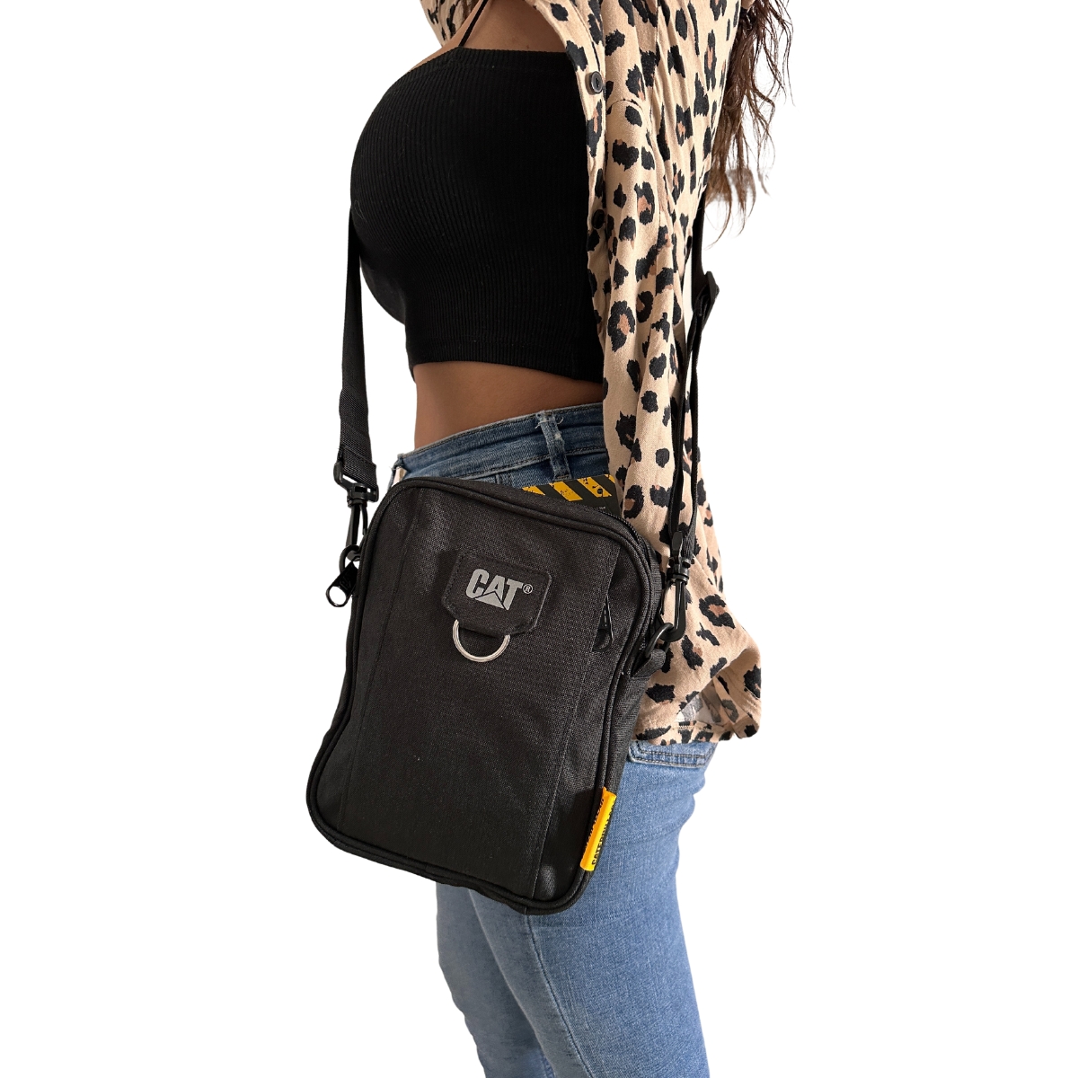  Mariconera Caterpillar Mochila Original Cangurera Bandolera