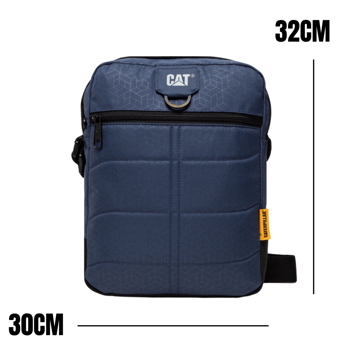  Mariconera Cat Original Mochila Resistente Amplia Bandolera