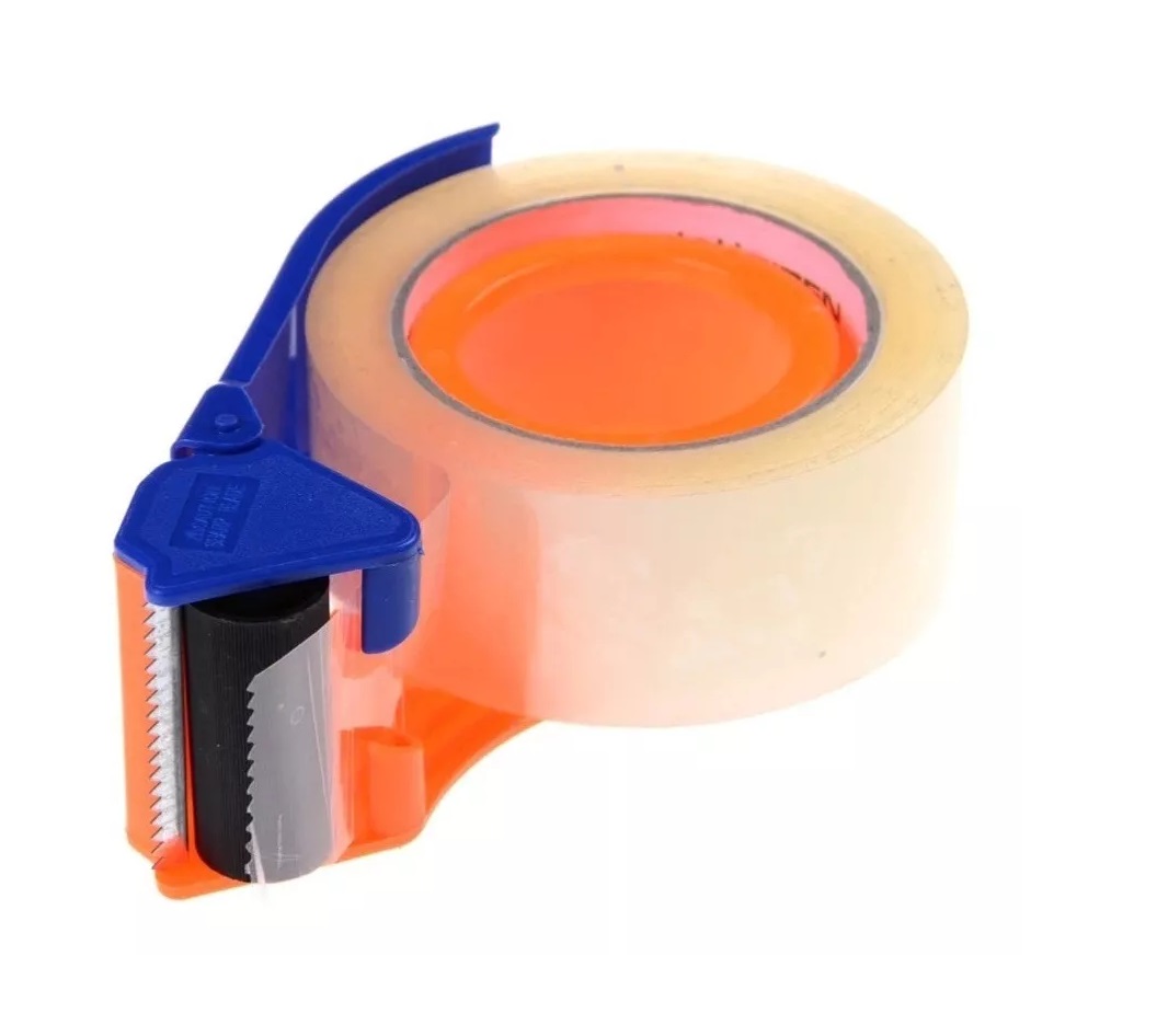 Despachador Cinta Canela Adhesiva Cortador Diurex 48mm