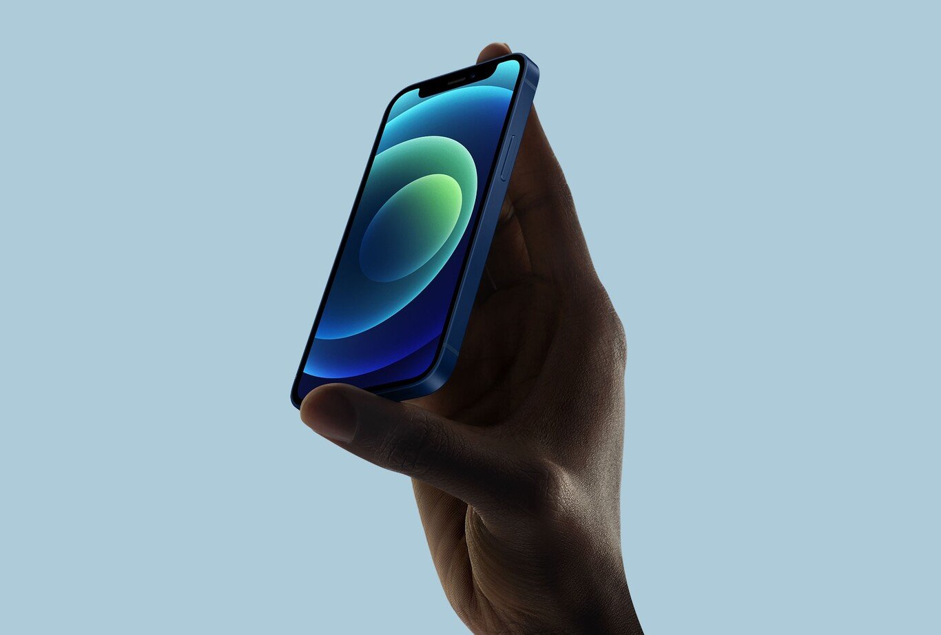 Teléfono Celular Apple Iphone 12 Mini Color Azul 5 G 64 Gb Reacondicionado  Grado A
