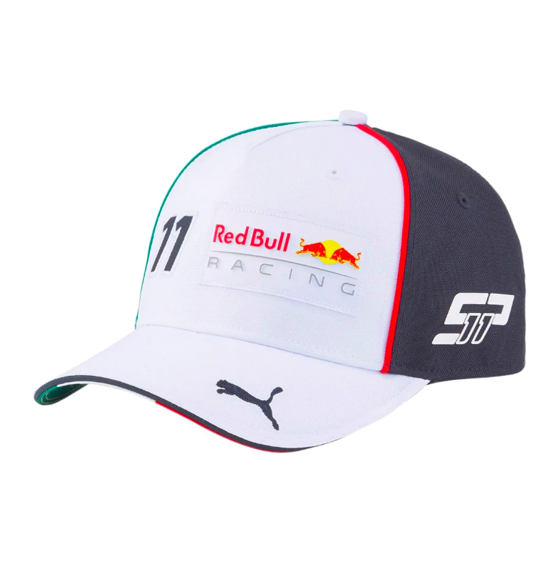 Gorra Blanca Red Bull Puma Sergio Pérez Unisex 024470 01 JOVEN