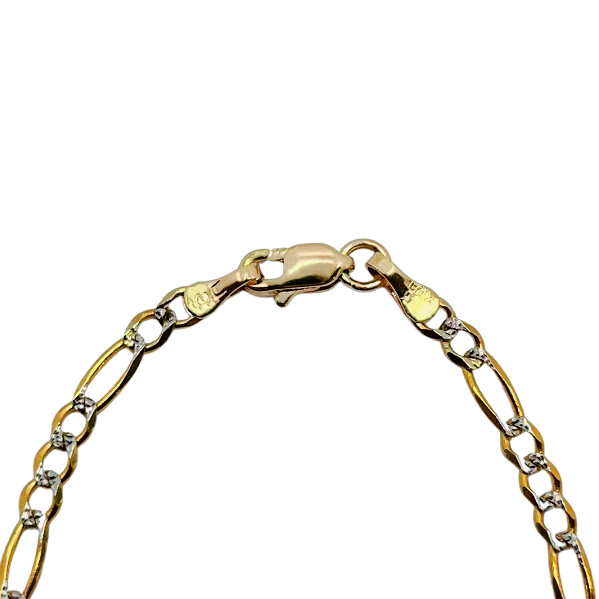 Esclava de oro 10k mujer diamantada y con rodio blanco. Incluye caja de regalo