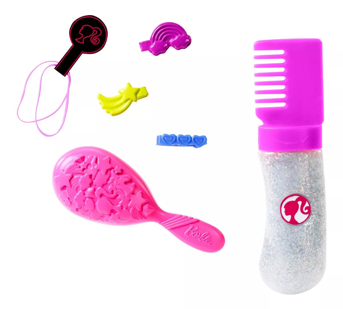 Muñeca Barbie Rainbow Sparkle Hair Doll Mattel Fxn96