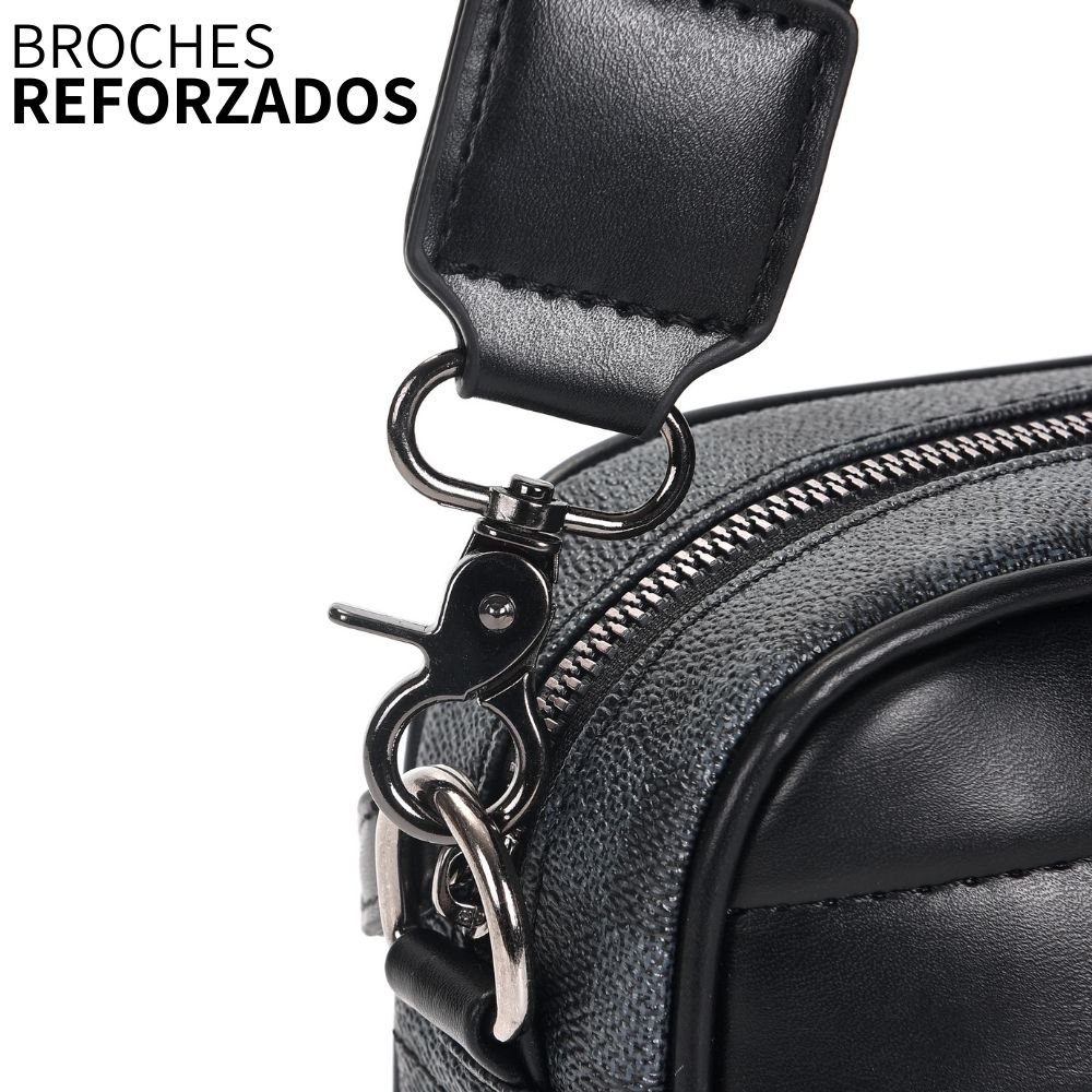 Bolso Bandolera Crossbody Impermeable Casual Cuero Sintético