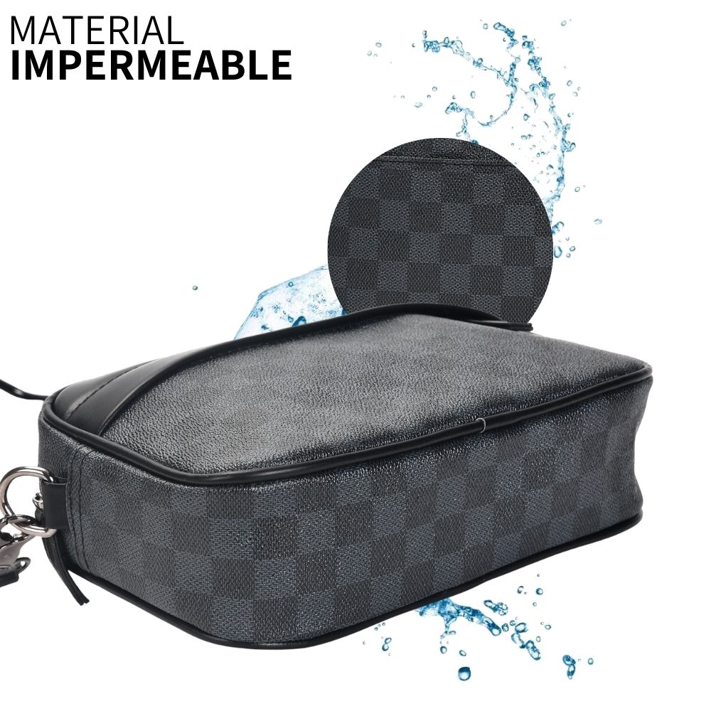 Bolso Bandolera Crossbody Impermeable Casual Cuero Sintético