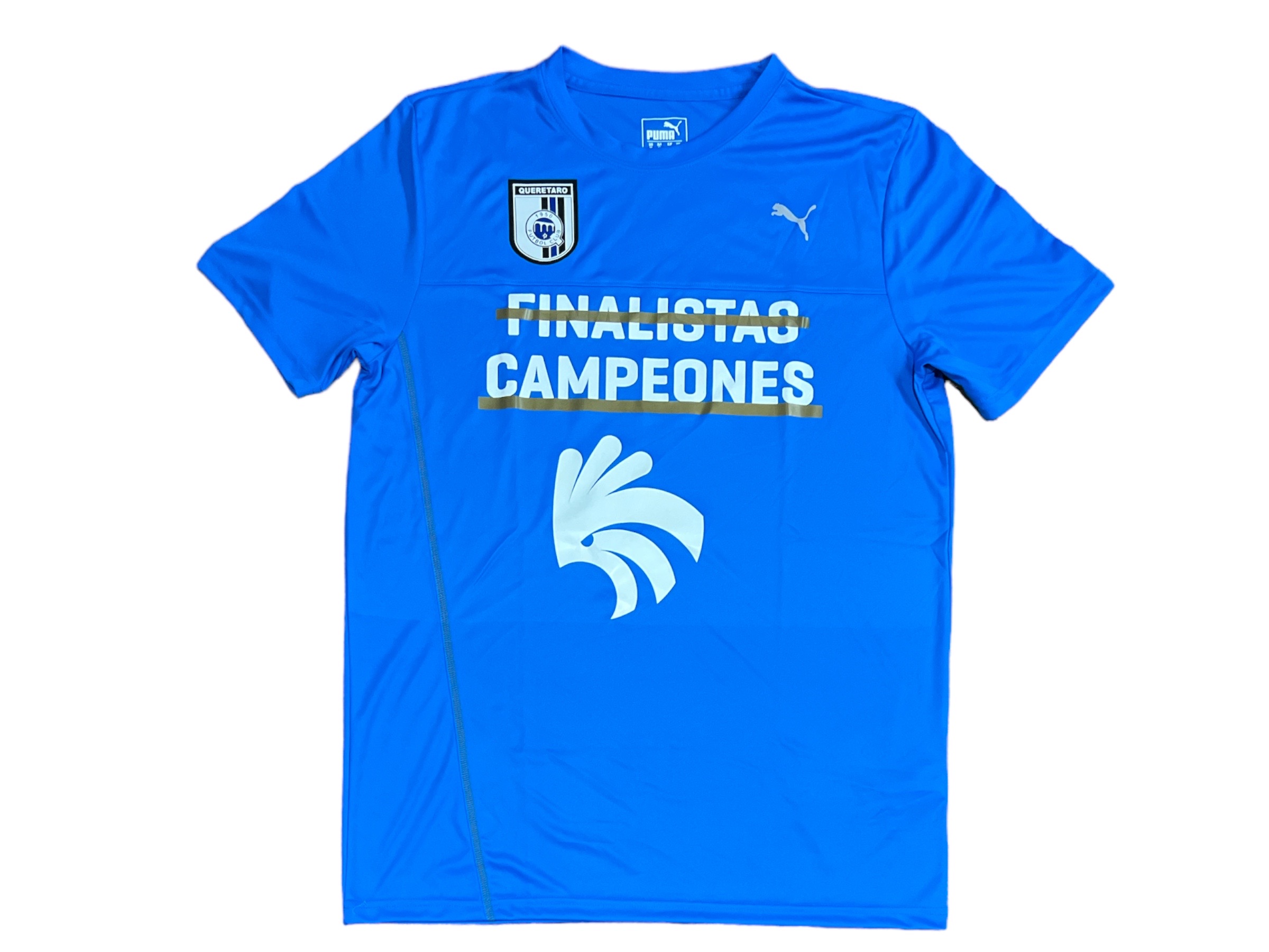 Jersey Puma del Gallos Blancos del Queretaro de Campeon de Copa MX