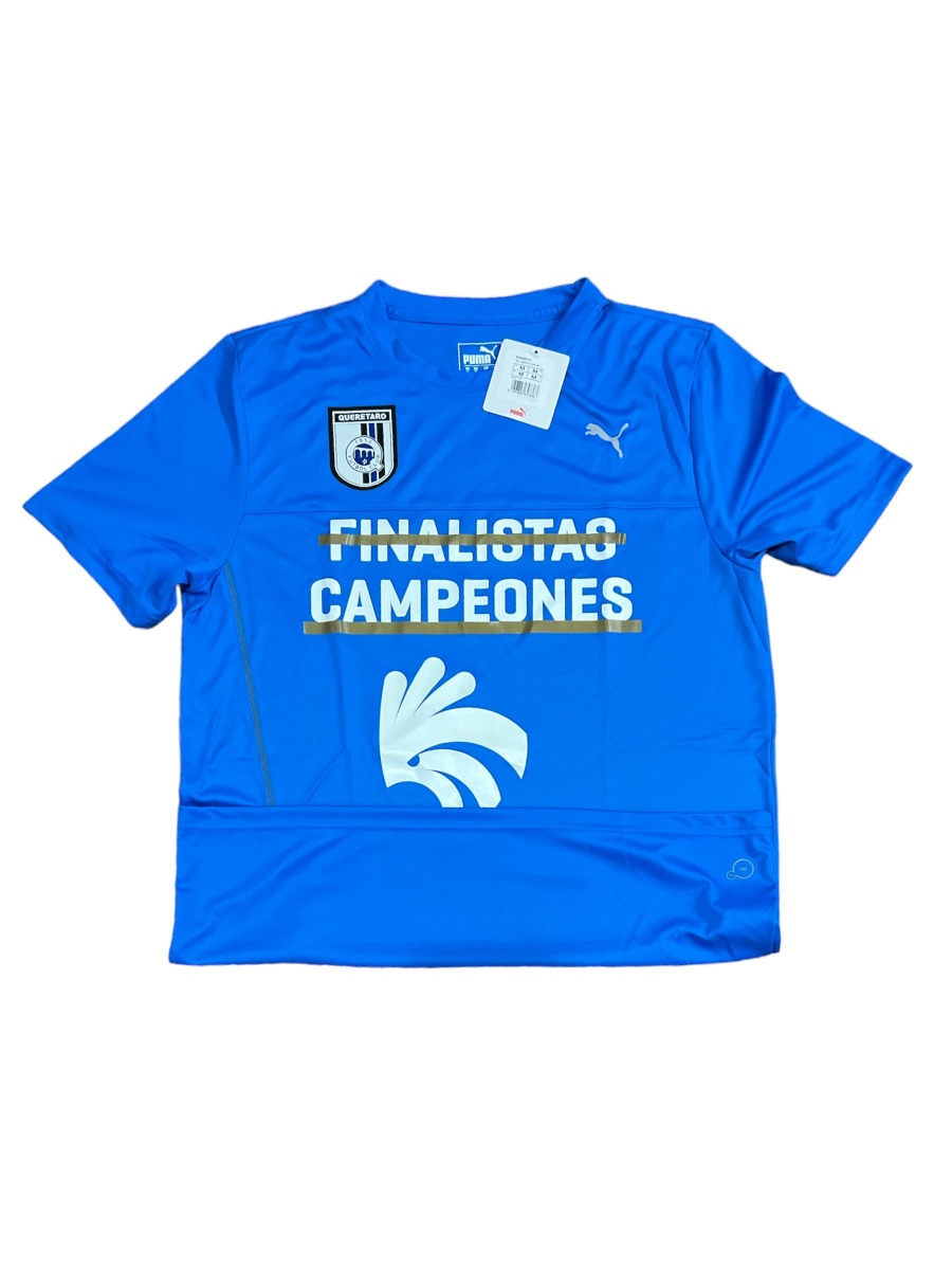 Jersey Puma del Gallos Blancos del Queretaro de Campeon de Copa MX