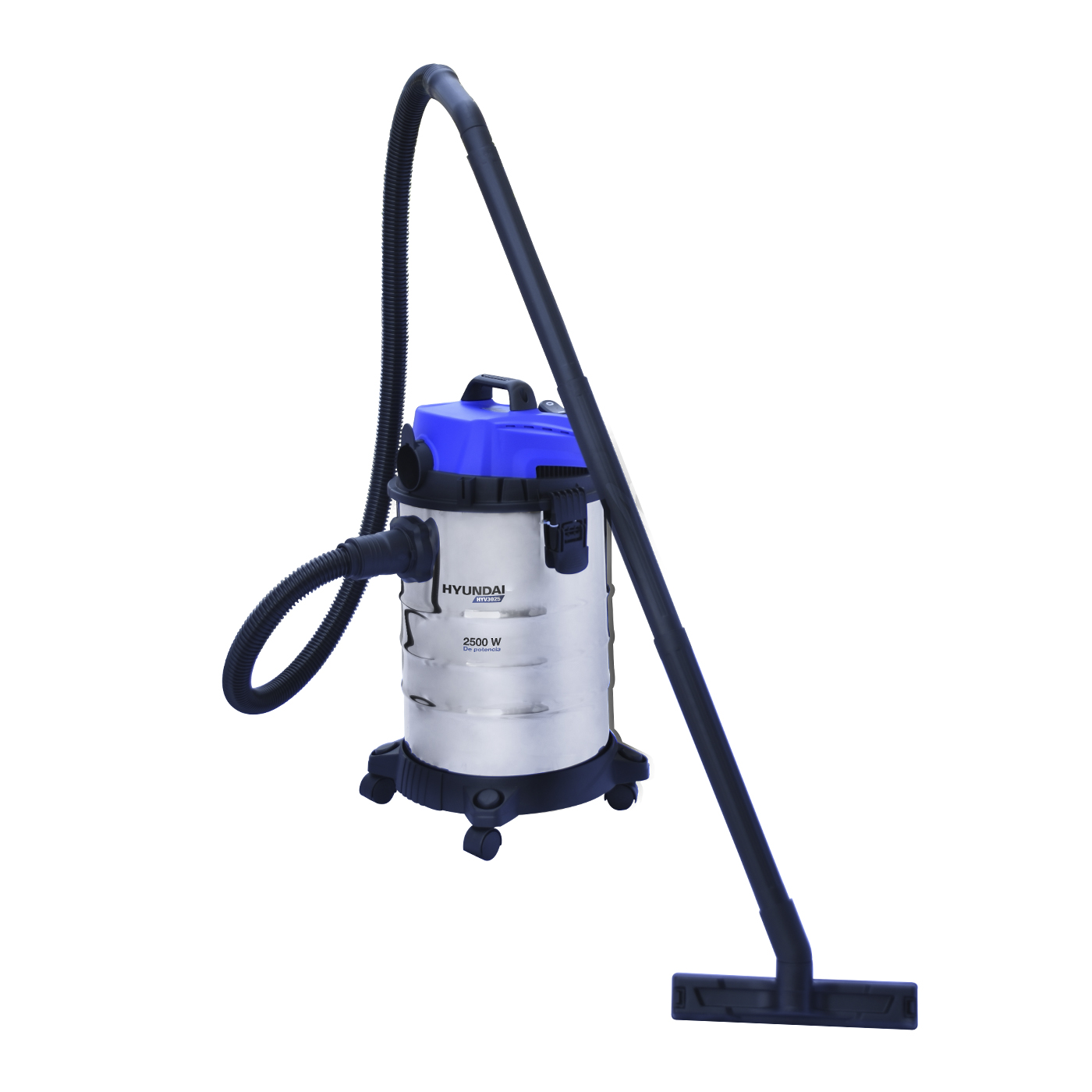 ASPIRADORA ELECTRICA 3 EN 1 HYUNDAI 2,500W CAPACIDAD 30 LITROS 110V/60HZ - HYV3025