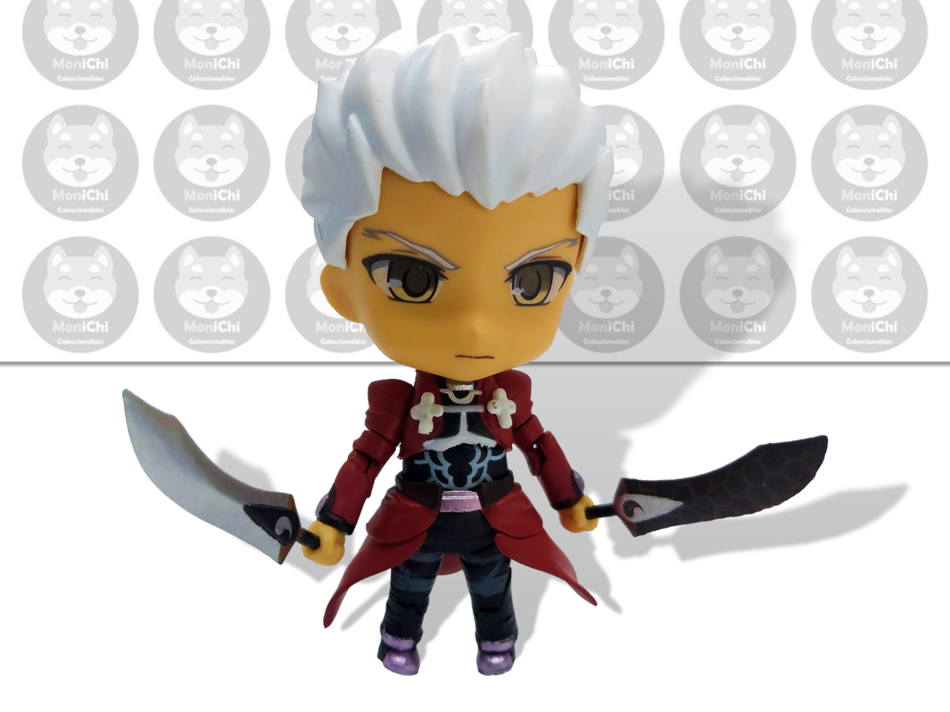 Archer Shiro Fate Night 486 Nendoroid Figma Figura Anime